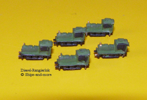 M203-04P Diesel Shunting Loko (5 p.) scale 1/1250
