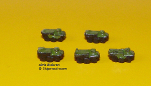 -26P ALVIS STALWART HMLC (5 p.) painted scale 1/1250