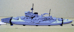 Schlachtschiff "Warspite" (1 St.) GB 1945 Bausatz in 1:1250