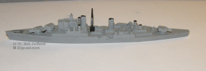 Kreuzer HMS "Swiftsure" grau ( 1 St.) GB 1944 Tri-ang M 761