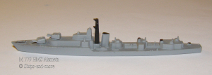 Zerstörer HMS "Alamein" (1 St.) GB 1948 M 779 grau von Tri-ang