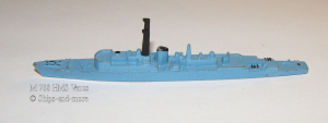 Frigate HMS "Venus" blue (1 p.) GB 1952 M 788 from Tri-ang