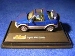 Toyota RAV 4 Cabrio Schuco Junior Line scale 1:72