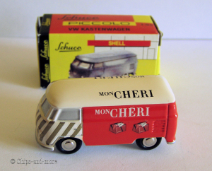 VW Kastenwagen "Mon Cheri" Schuco Piccolo scale 1:90