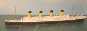 Passenger vessel  "Titanic" (1 p.) GB 1912 no. 150A from Albatros