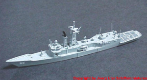 Frigate FFG-58 "Samuel B. Roberts" Oliver Hazard Perry-class (1 p.) USA 1988 Argos AS 50-58