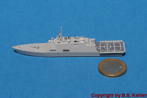 Littoral Combat Ship LCS-1 "Freedom"  (1 St.) USA 2007 Argos AS 107