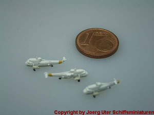 Sikorsky S-61 SH-3G Sea King weiß/grau (3 St.) USA 1961 Argos AS-Z 17