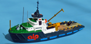 Offshore tug "Alp Forward" (1 p.) NL 2015 no. 179a from Hydra