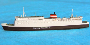 Train-ferry "Dronning Margrethe" DSB (1 p.) DK 1982 Hydra HY 4