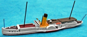 Passenger paddle wheeler "Willkommen" HAPAG (1 p.) GER 1920 Hydra HY-Art 41