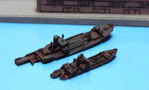 Vergleich Schiffswrack Luna - Mercator