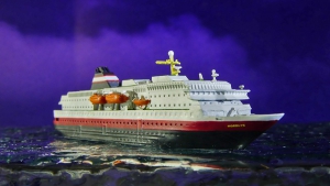 Passenger vessel TFDS "Nordlys" (1 p.) N 1993 No. 332 from Risawoleska