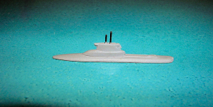 U-Boot "U 1" Klasse 201 (1 St.) D 1961 S 82 von Hansa