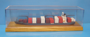 Containerschiff "Anna Schulte" 2530 TEU (1 St.) 2001 in Vitrine von Modellbau Conrad