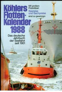 1988 Köhlers Flottenkalender (1 p.)