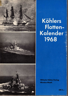 1968 Köhlers Flottenkalender (1 p.)