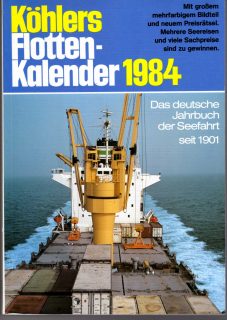 1984 Köhlers Flottenkalender (1 p.)