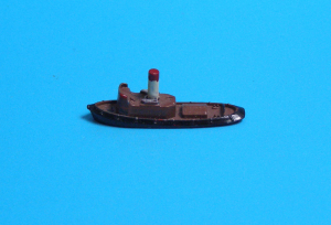 Tug coloured brown superstructure (1 p.) GB Tri-ang M 731