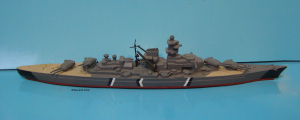 Battleship "Bismarck" damaged (1 p.) GER 1940 Hornby /Rovex ROV 742