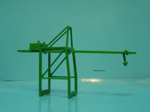 Post Panamax Container Crane (1 p.) colour green from Tri-ang