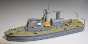 Fernlenkversuchsboot Y 1643 "Niobe" (1 St.) D 1970 in 1:625 Nr. 2 MB-Schiffsminiaturen