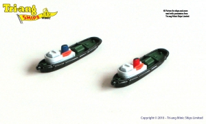 Dieselschlepper roter Schornstein (2 St.) Tri-ang P 672