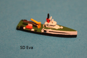 Supply vessel "Eva" (1 p.) GB 2013 No. 188A from Rhenania Junior