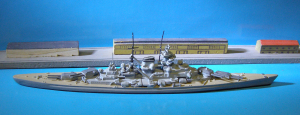 Schlachtschiff "Tirpitz" defekt (1 St.) D 1941 Nr. S 100-1 von Hansa