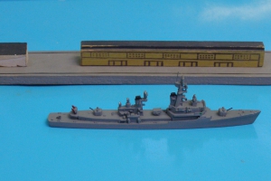 Raketenzerstörer "Charles F. Adams" (1 St.) USA 1961 Hansa S 117