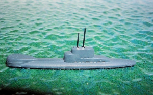 Submarine Type 206  "U 13-30" (1 p.) GER 1974 Hansa S 336