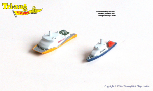 Rettungsboot "CB 1" & Zollkreuzer "CE 9" (je 1 St.) HK Tri-ang S 692