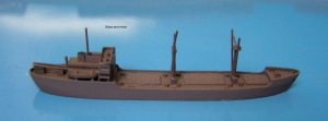 Supply vessel type C1-M-AV1 "Alcona" (1 p.) USA 1945 no. 10019 from Trident