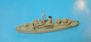 Frigate "Arquebuse" (1 p.) F 1940 no. 1026 from Trident