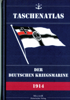 Taschenatlas Deutsche Kriegsmarine 1914, Reprint 2011 (1 St.)