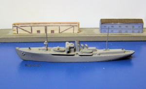 Submarine supply vessel "Weichsel" ex "Syra" light grey (1 p.) GER 1937 from Wiking