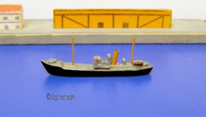 Großer Fischdampfer (1 st.) D  von Wiking aus Kunststoff