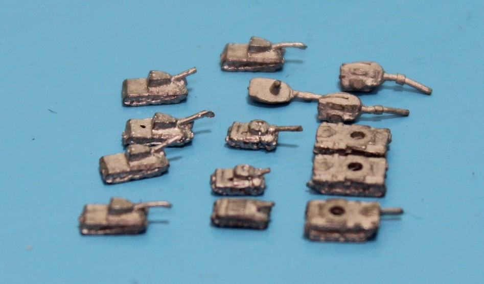 Ships-and-more - Panzer Rohlinge (11 St.) Unbekannte Hersteller