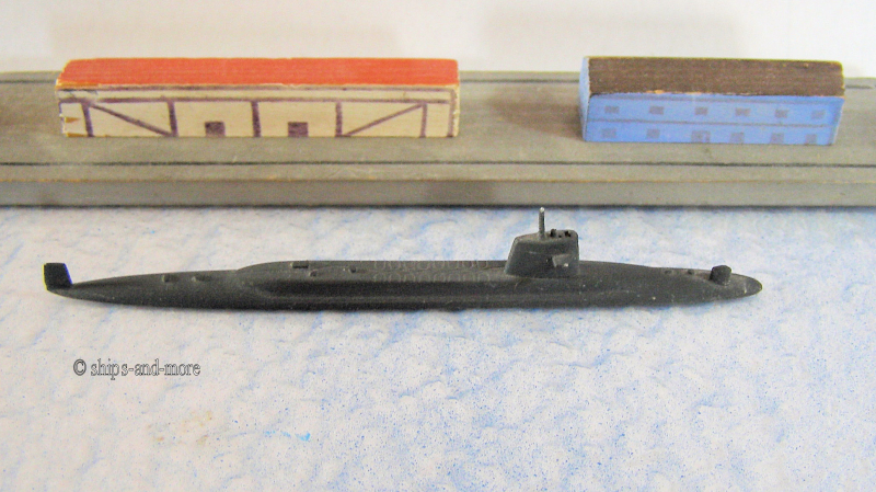 Submarine "John Adams" (1 p.) USA 1970 no. 10174 from Trident