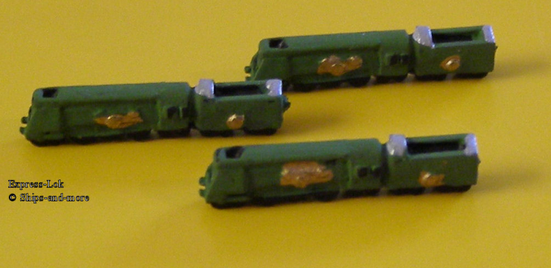 -01P Express Train (3 pieces) scale 1/1250