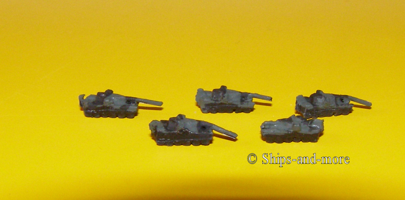 Panzer CHIEFTAIN MBT (4 St.) Fertigmodelle in 1:1250