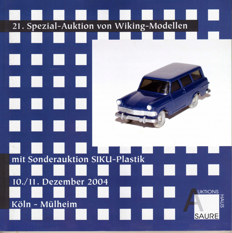 21. auction catalogue 10. Dezember 2004 Auktionshaus Saure