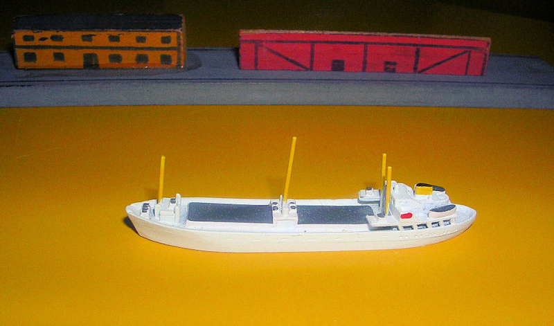 Coastal freighter "U. Heinemeier" (1 p.) GER 1956 Hansa S 10