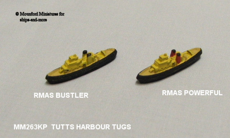 Tutts tug "Bustler" and Powerful" GB from Mountford in 1:1250