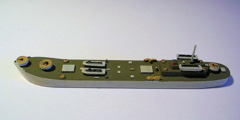 Landingship "LST II" No 5 painted Version from HDS