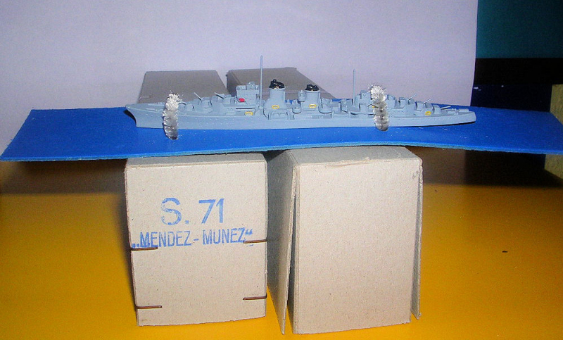 Cruiser "Mendez Nunez" (1 p.) E 1947 Hansa 7