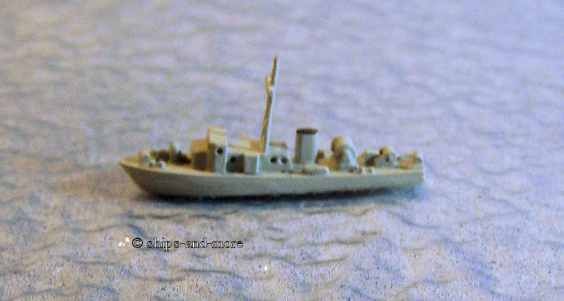 minesweeper "Ablas" (1 p.) NL 1965 no. 10187 from Trident