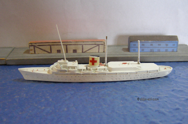 Hospital vessel "Britannia" (1 p.) GB 1954 M 721  from Tri-ang