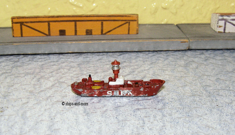 Lightship "Sunk" (1 p.) GB 1950 from Tri-ang