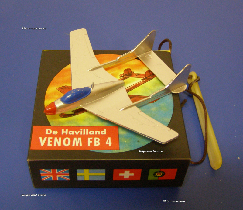 "Venom FB 4" toy aircraft by Primus / Lehmann